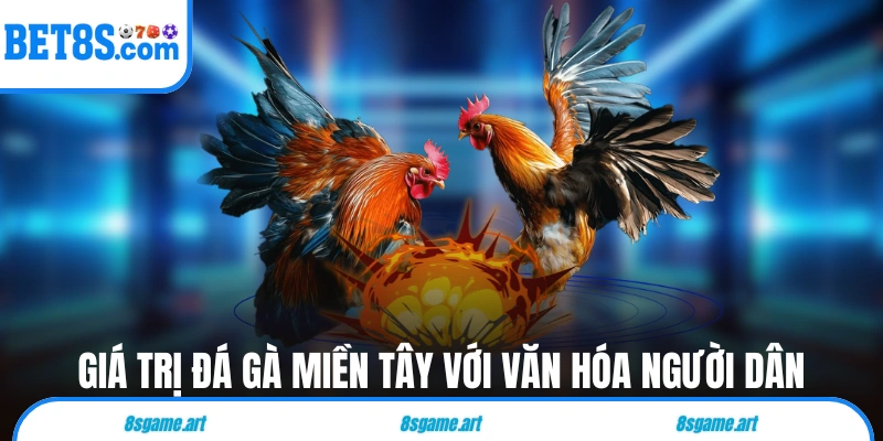 Giá trị đá gà miền Tây với văn hóa người dân
